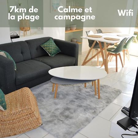 Вилла Entre Terre Et Mer - Maison Pour Se Ressourcer Colombiers-sur-Seulles Экстерьер фото