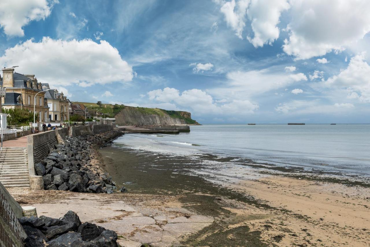 Вилла Entre Terre Et Mer - Maison Pour Se Ressourcer Colombiers-sur-Seulles Экстерьер фото